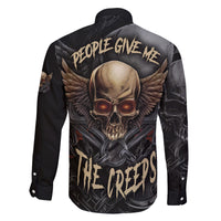 People Give Me The Creep Family Matching Mermaid Dress and Hawaiian Shirt - Wonder Print Shop