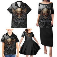 People Give Me The Creep Family Matching Puletasi Dress and Hawaiian Shirt - Wonder Print Shop