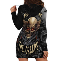 People Give Me The Creep Hoodie Dress - Wonder Print Shop