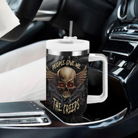People Give Me The Creep Tumbler With Handle - Wonder Print Shop