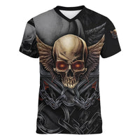 People Give Me The Creep Women V Neck T Shirt - Wonder Print Shop