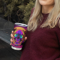 Foreuer Chasing Sunsets Skull Tumbler Cup - Wonder Print Shop