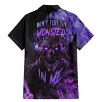 Don't Test The Monster In Me Family Matching Mermaid Dress and Hawaiian Shirt - Wonder Print Shop