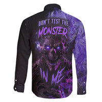 Don't Test The Monster In Me Family Matching Mermaid Dress and Hawaiian Shirt - Wonder Print Shop