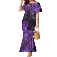 Don't Test The Monster In Me Family Matching Mermaid Dress and Hawaiian Shirt - Wonder Print Shop