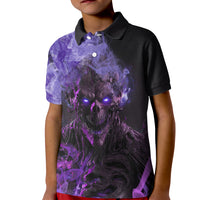 Don't Test The Monster In Me Kid Polo Shirt - Wonder Print Shop