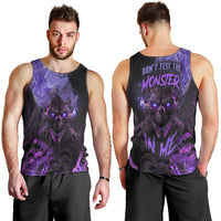Don't Test The Monster In Me Men Tank Top - Wonder Print Shop