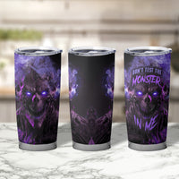 Don't Test The Monster In Me Tumbler Cup - Wonder Print Shop