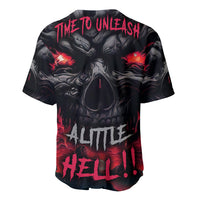 Time To Unleash Alittle Hell!! Baseball Jersey - Wonder Print Shop