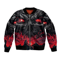 Time To Unleash Alittle Hell!! Bomber Jacket - Wonder Print Shop