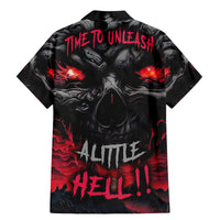 Time To Unleash Alittle Hell!! Family Matching Mermaid Dress and Hawaiian Shirt - Wonder Print Shop