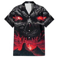 Time To Unleash Alittle Hell!! Family Matching Short Sleeve Bodycon Dress and Hawaiian Shirt - Wonder Print Shop