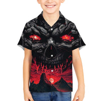 Time To Unleash Alittle Hell!! Kid Hawaiian Shirt - Wonder Print Shop