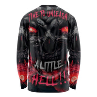 Time To Unleash Alittle Hell!! Long Sleeve Shirt - Wonder Print Shop