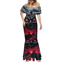 Time To Unleash Alittle Hell!! Mermaid Dress - Wonder Print Shop