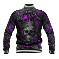 I am a Haunt Mess Baseball Jacket - Wonder Print Shop