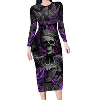 I am a Haunt Mess Family Matching Long Sleeve Bodycon Dress and Hawaiian Shirt - Wonder Print Shop