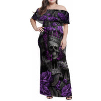 I am a Haunt Mess Family Matching Off Shoulder Maxi Dress and Hawaiian Shirt - Wonder Print Shop