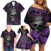 I am a Haunt Mess Family Matching Off Shoulder Short Dress and Hawaiian Shirt - Wonder Print Shop