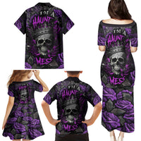 I am a Haunt Mess Family Matching Puletasi Dress and Hawaiian Shirt - Wonder Print Shop