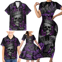 I am a Haunt Mess Family Matching Short Sleeve Bodycon Dress and Hawaiian Shirt - Wonder Print Shop