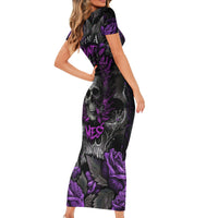 I am a Haunt Mess Family Matching Short Sleeve Bodycon Dress and Hawaiian Shirt - Wonder Print Shop
