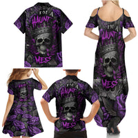 I am a Haunt Mess Family Matching Summer Maxi Dress and Hawaiian Shirt - Wonder Print Shop