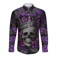 I am a Haunt Mess Long Sleeve Button Shirt - Wonder Print Shop