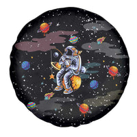 Funny Astronaut Fishing In Space Christmas Spare Tire Cover Xmas Holiday Patterns - Wonder Print Shop
