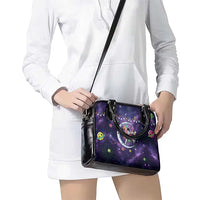 Funny Astronauts Sit On Flamingo Christmas Shoulder Handbag Xmas Holiday Patterns - Wonder Print Shop
