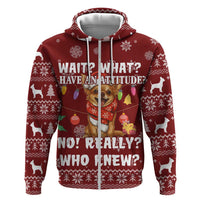 Chihuahua Attitude Christmas Hoodie Xmas Holiday Patterns - Wonder Print Shop