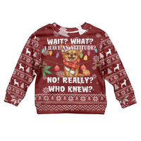 Chihuahua Attitude Christmas Kid Ugly Christmas Sweater Xmas Holiday Patterns - Wonder Print Shop