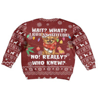 Chihuahua Attitude Christmas Kid Ugly Christmas Sweater Xmas Holiday Patterns - Wonder Print Shop