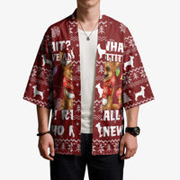 Chihuahua Attitude Christmas Kimono Xmas Holiday Patterns - Wonder Print Shop