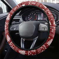 Chihuahua Attitude Christmas Steering Wheel Cover Xmas Holiday Patterns - Wonder Print Shop