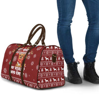 Chihuahua Attitude Christmas Travel Bag Xmas Holiday Patterns - Wonder Print Shop