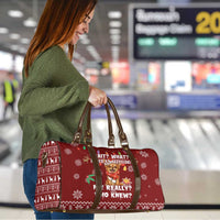 Chihuahua Attitude Christmas Travel Bag Xmas Holiday Patterns - Wonder Print Shop