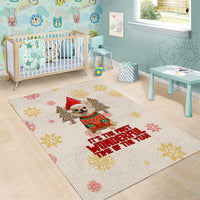 Chihuahua The Most Beautiful Time Xmas Christmas Area Rug Xmas Holiday Patterns - Wonder Print Shop
