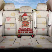 Chihuahua The Most Beautiful Time Xmas Christmas Back Car Seat Cover Xmas Holiday Patterns - Wonder Print Shop