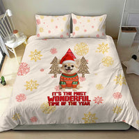 Chihuahua The Most Beautiful Time Xmas Christmas Bedding Set Xmas Holiday Patterns - Wonder Print Shop