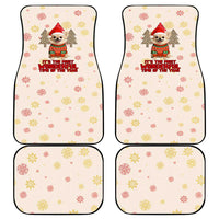 Chihuahua The Most Beautiful Time Xmas Christmas Car Mats Xmas Holiday Patterns - Wonder Print Shop