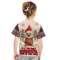 Chihuahua The Most Beautiful Time Xmas Christmas Kid T Shirt Xmas Holiday Patterns - Wonder Print Shop