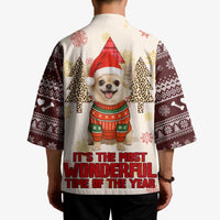 Chihuahua The Most Beautiful Time Xmas Christmas Kimono Xmas Holiday Patterns - Wonder Print Shop