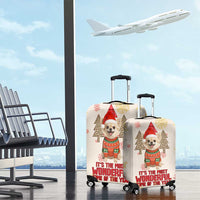 Chihuahua The Most Beautiful Time Xmas Christmas Luggage Cover Xmas Holiday Patterns - Wonder Print Shop