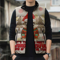 Chihuahua The Most Beautiful Time Xmas Christmas Sleeveless Puffer Jacket Xmas Holiday Patterns - Wonder Print Shop
