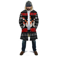 Chillin With My Snowmies Christmas Cloak Xmas Holiday Patterns - Wonder Print Shop