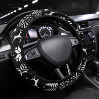Chillin With My Snowmies Christmas Steering Wheel Cover Xmas Holiday Patterns - Wonder Print Shop