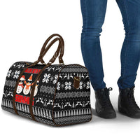 Chillin With My Snowmies Christmas Travel Bag Xmas Holiday Patterns - Wonder Print Shop