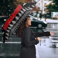 Chillin With My Snowmies Christmas Umbrella Xmas Holiday Patterns - Wonder Print Shop
