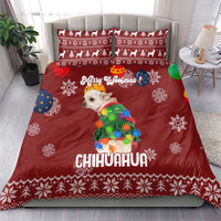 Chihuahua Dog Attitude Christmas Bedding Set Xmas Holiday Patterns - Wonder Print Shop
